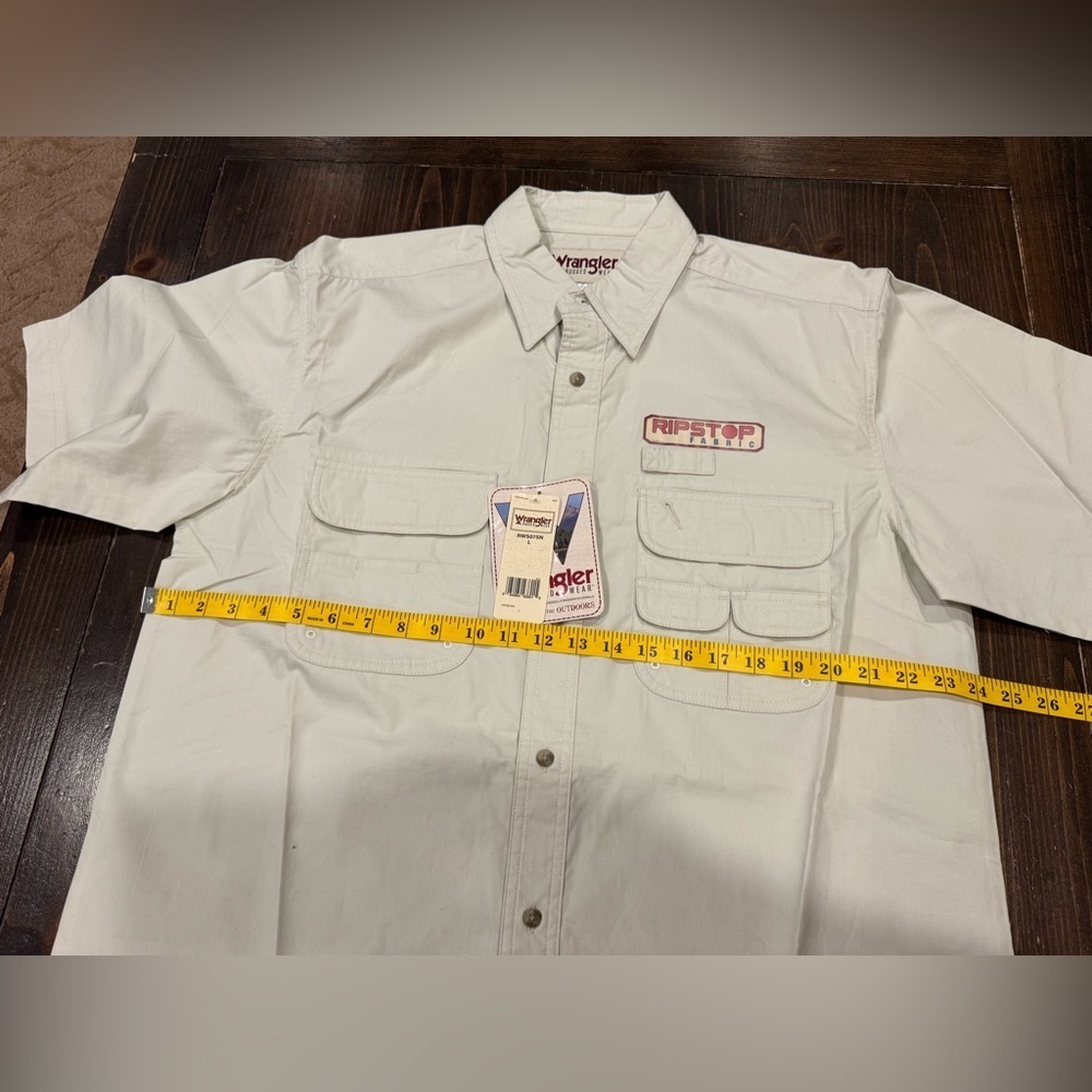 Wrangler Short-Sleeve Rugged Wear Shirt - RipStop - Picture 7 of 8